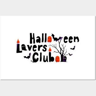 Halloween lovers club T-shirt Posters and Art